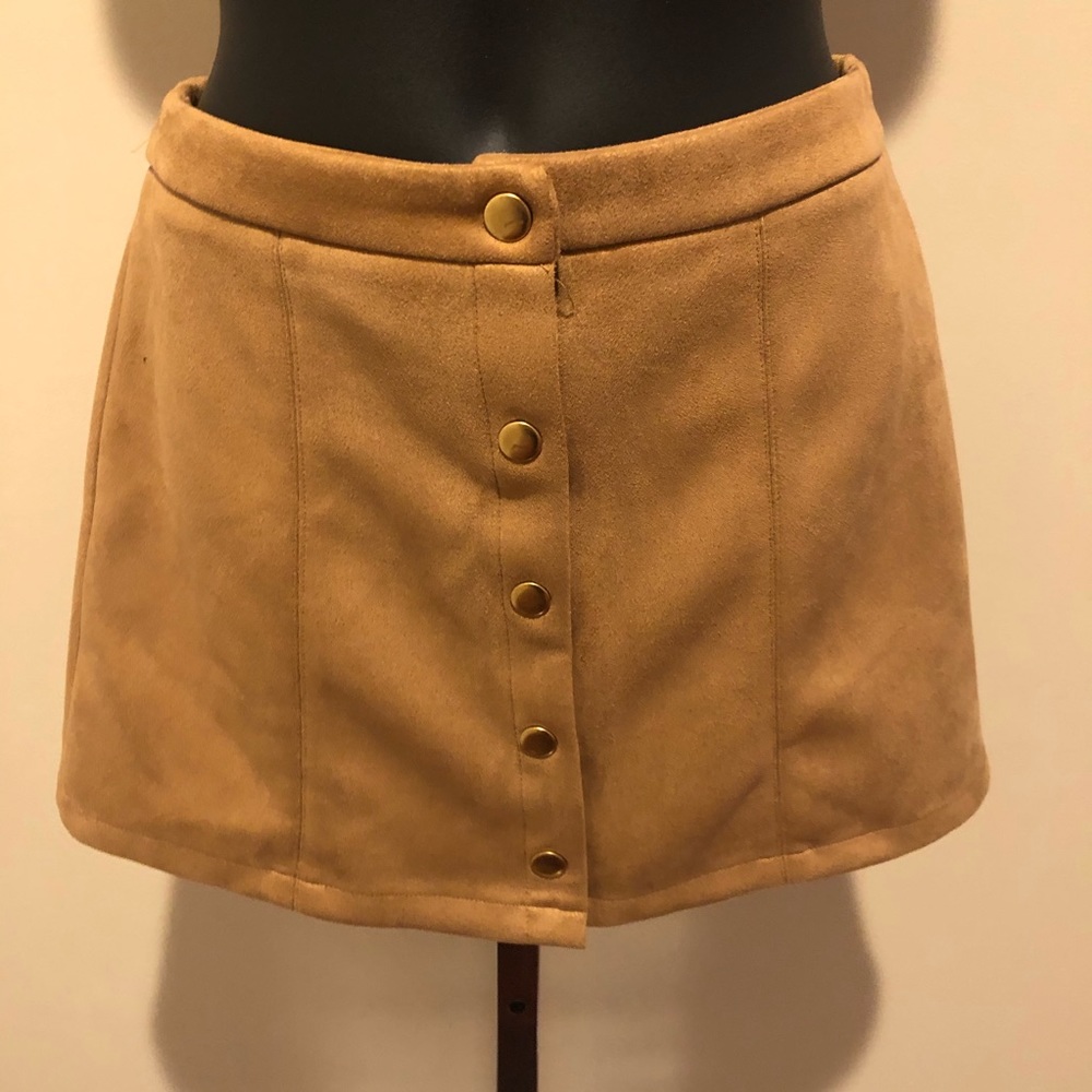 Forever 21 Girls Suede Skirt
